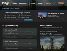 Tablet Screenshot of forums.rctgo.com